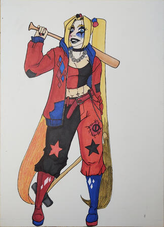 Gotham Harley Quinn Design #1