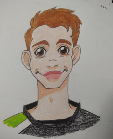 Dante "Danteh" Cruz (Disney Style) Colored Pencil