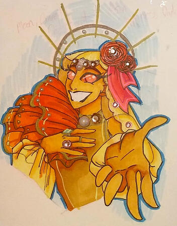 The Sun (OC) Copic/Sharpie